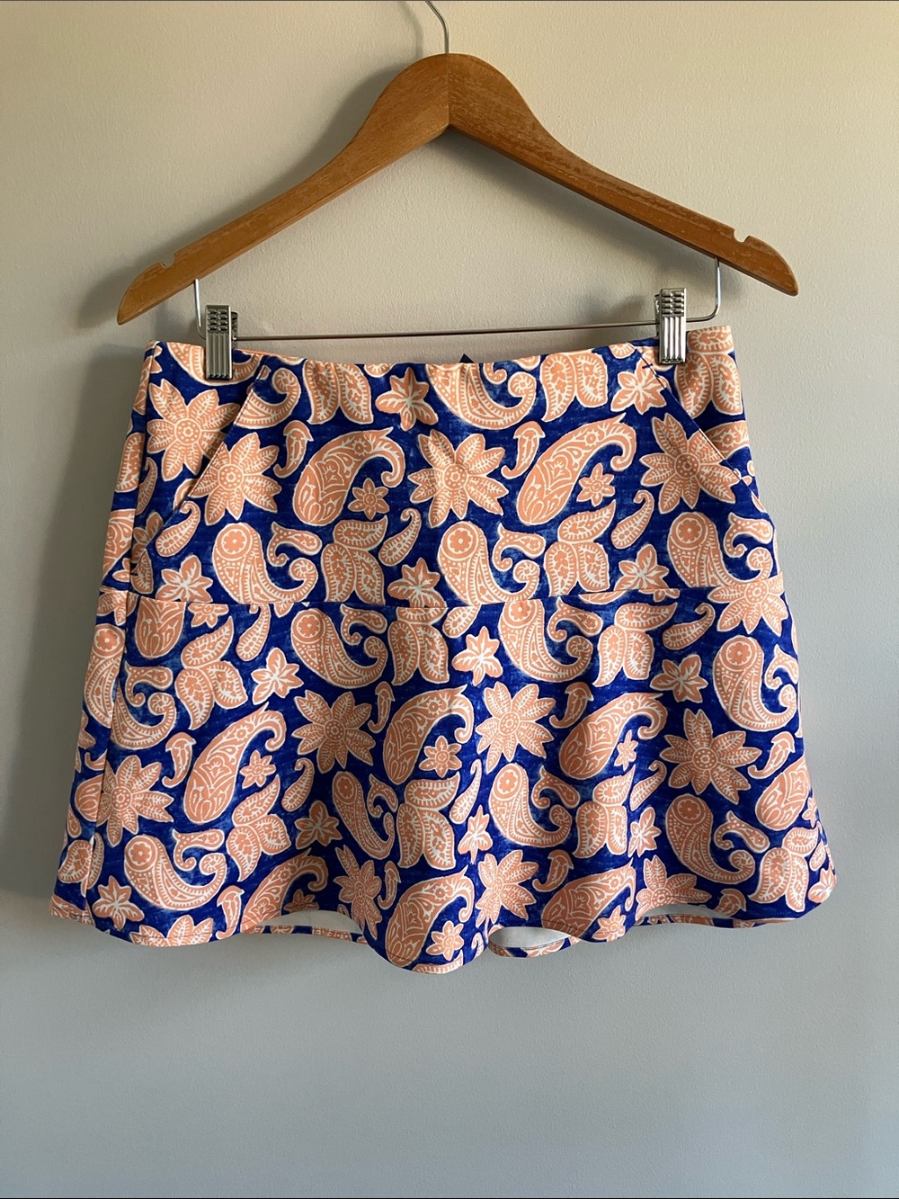 Polo Golf Ralph Lauren Orange and Blue Skirt Women's size M